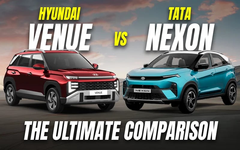 Hyundai Venue vs Tata Nexon Sub Rs. 11 Lakh Battle | Which Car Is More Value For Money?